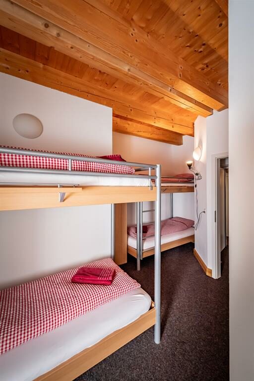 Übernachten - das Vierbettzimmer
